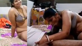 A South Asian wife enjoys a satisfying sexual encounter