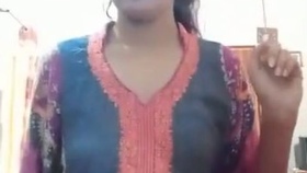 Indian women's passionate display in a video