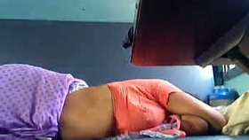 Indian aunt's seductive sleep on train recorded