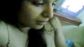 Desi wife and her husband in a sensual encounter