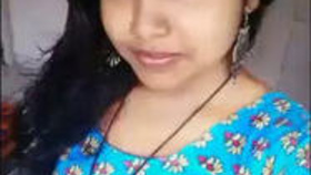 Desi beauty reveals her perky breasts on webcam