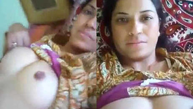 Indian aunt reveals her breasts and vagina