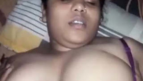 A busty Indian beauty enjoys rough sex