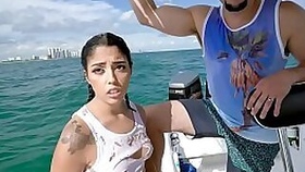 Illegal Cuban Immigrant Tricked Into Sex On a Boat Vanessa Sky