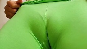 Perfect Teen in Ultra Tight Leggins! Ass! Cameltoe! See Through! Amazing!