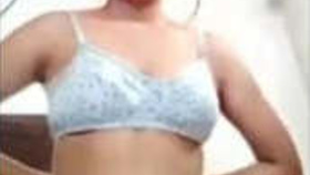 Indian girl from Guwahati, Assam displays her assets for her boyfriend