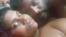 Married Mallu Tamil Couple caught Fucking