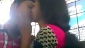 Hindi college sex Lovers making first smooch selfie video