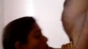 Indian porn movie clip of young bhabhi giving hot blowjob