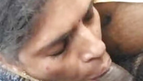 Desi Bhabhi Giving Blowjob to Boss in Car