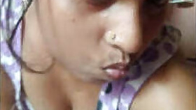 Guwahati lover sucking boobs