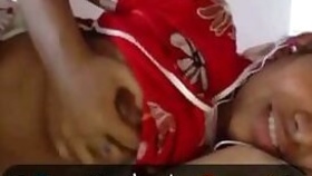 Indian big boobs teen Skype chat displaying boobs and pussy