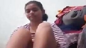 Gujarati sexy girl removing pants showing pussy