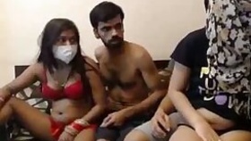 Indian xxx group sex of hostel girls party