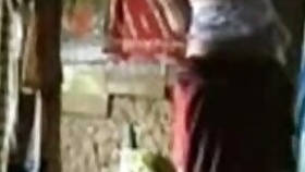 Desi selfie video of village freak girl after bath