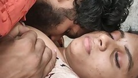 Vaishnava boob press and belly button kiss SR Youtubers