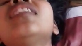 Young black girl sucking and fucking