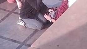 Blowjob at the university.