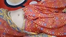 Red Sari Desi Mom Sex With Boyfriend