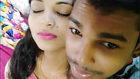 Indian couple romancing and fucking each other a bunch