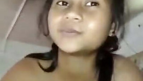 Horny fat chubby girl fucks with vdo