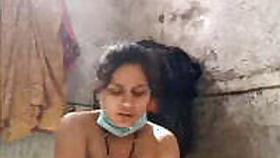 Pregnant Bhabhi showing her boboies and nude pussy too